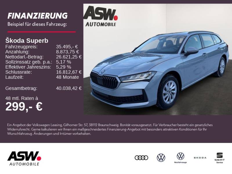 Skoda Superb Combi Essence 1,5TSI mHEV 150PS DSG AHK