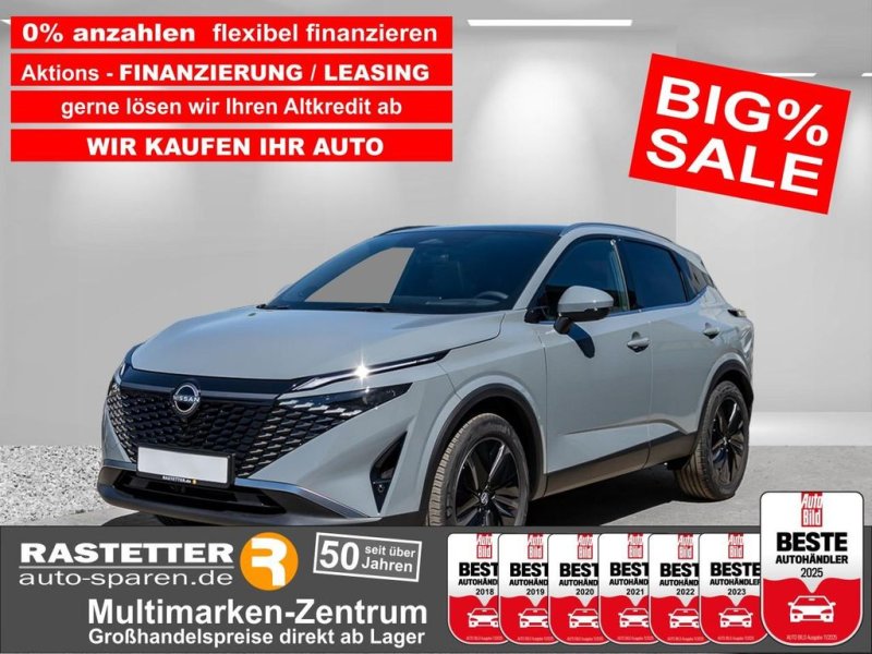 Nissan Qashqai 4x4 tekna facelift+Leder+Pano+Bose+19Z+P