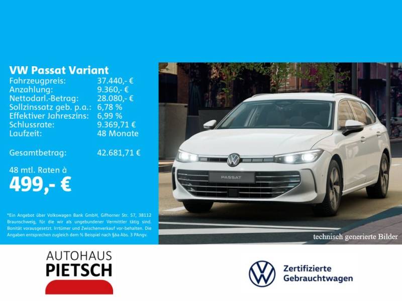 Volkswagen Passat Variant 2.0 TDI Elegance