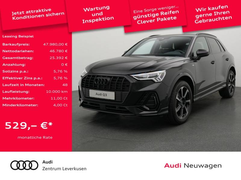 Audi Q3 TFSI S line LED PANO ACC AHK KAM NAVI VIRT