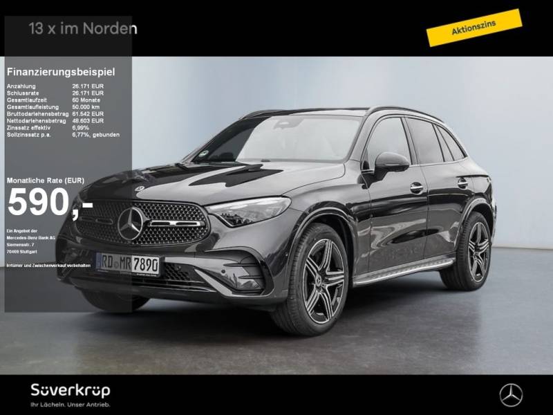 Mercedes-Benz GLC 200 d 4M AMG NIGHT SPUR PANO AHK 360 PDC