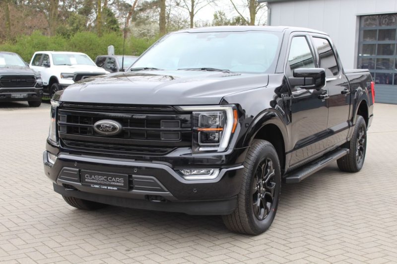 Ford F-150 V8 5.0 Lariat Black Edition, 360° ACC Pano