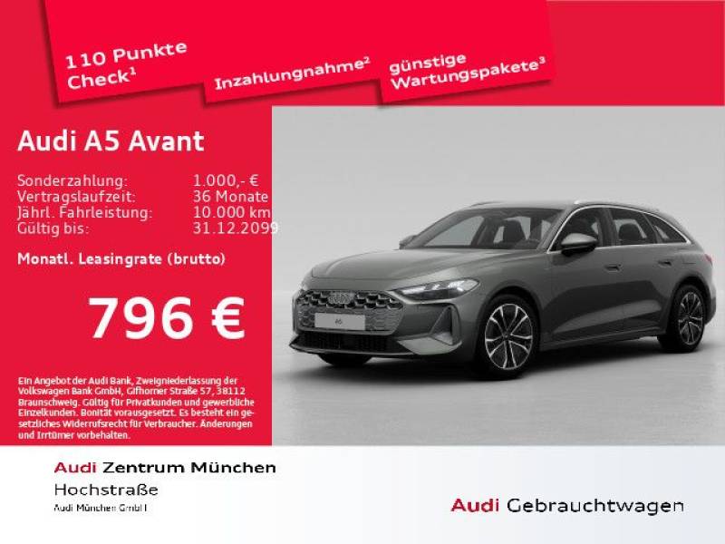 Audi A5 Avant TFSI e qu. S tronic Virtual/Navi+/LED