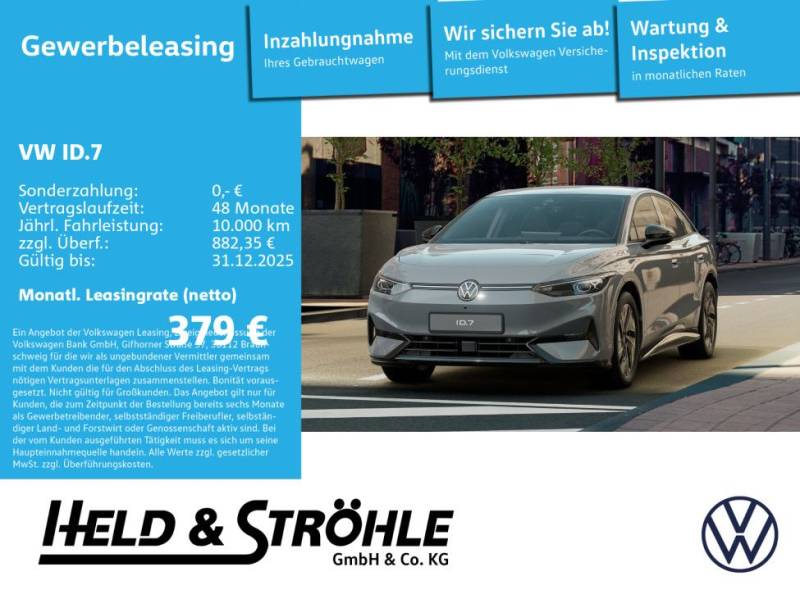 Volkswagen ID.7 Pro 77kWh >Aktionsleasing<