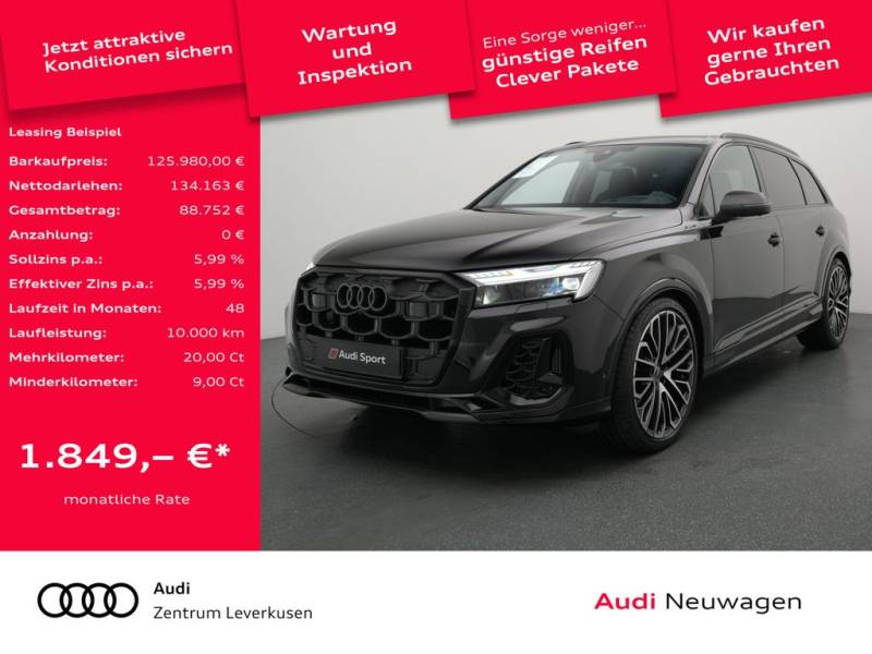 Audi SQ7 LASER PANO STANDHZ 7-SITZE BandO AHK PANO HUD