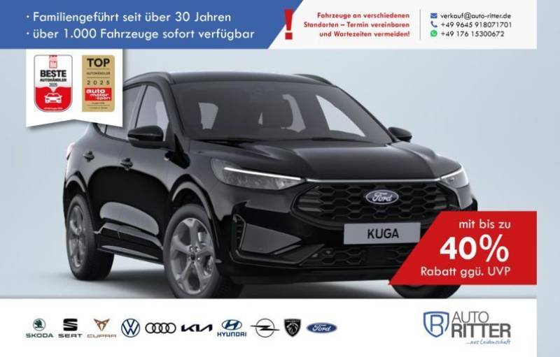 Ford Kuga ST-Line AHK-RFK-LED-Navi-Carplay-Klima-P...