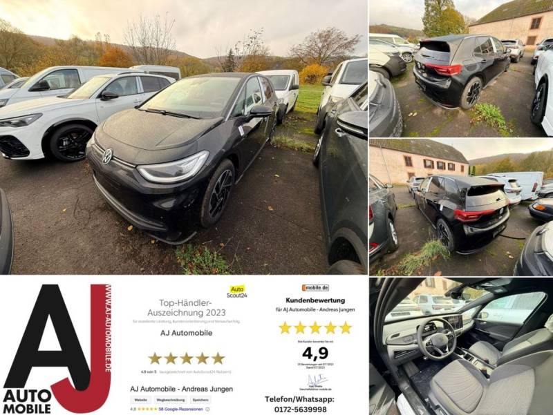 Volkswagen ID.3 Pro 150 kW schwarz/weiss/silber Lager