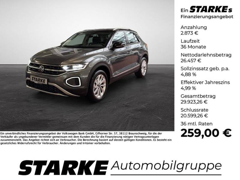 Volkswagen T-Roc 1.5 TSI DSG Style  LED Kamera PDC LM Tempo