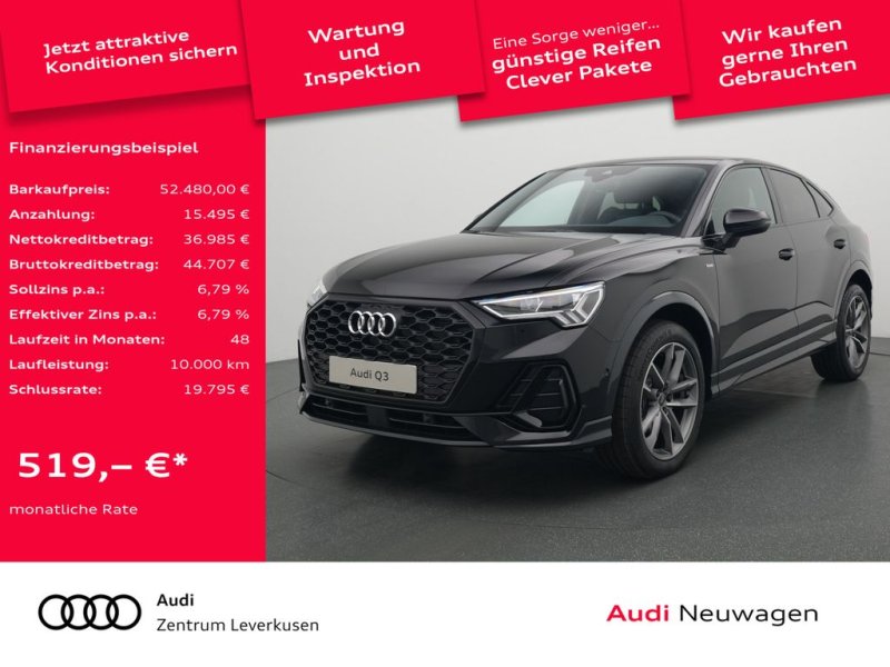 Audi Q3 Sportback S line S tronic S-LINE PANO AHK ACC