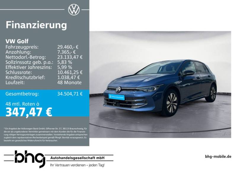 Volkswagen Golf 2.0 TDI SCR DSG Life