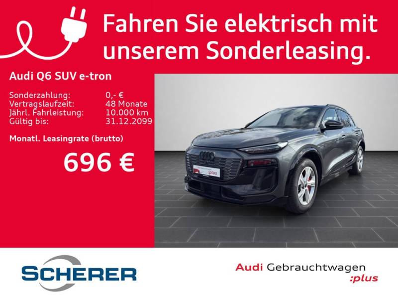 Audi Q6 e-tron quattro 285 kW PANO AHK BandO HUD