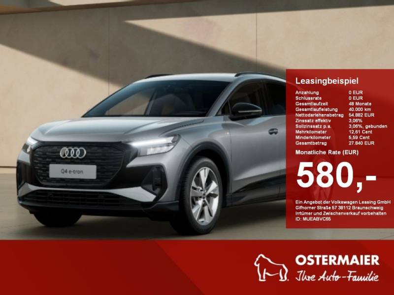 Audi Q4 45 e-tron 210 kW 286PS AHK,KEYLESS,KLIMA,NAVI