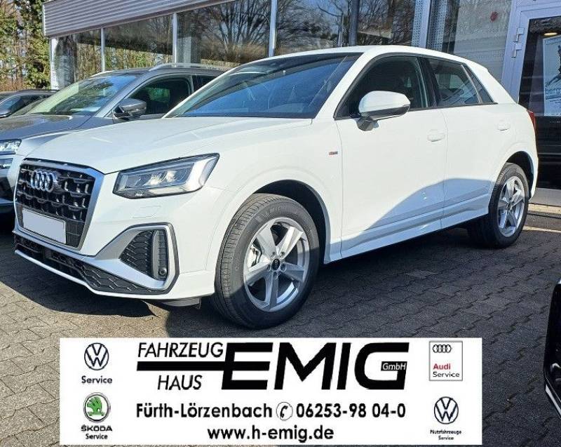 Audi Q2 S line AHK,KAMERA,ELEK.HECKKLAPPE,TEMPOMAT,IN