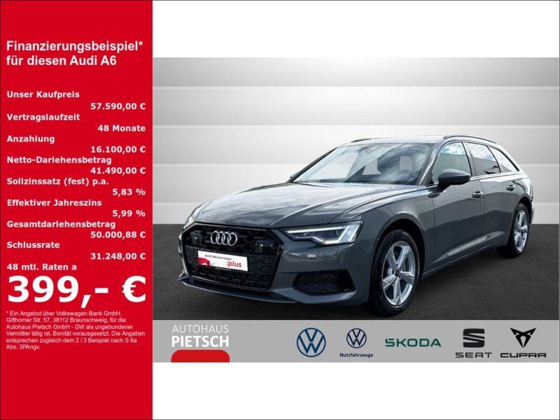 Audi A6 Avant advanced 40 TDI S tronic Matrix AHK ACC