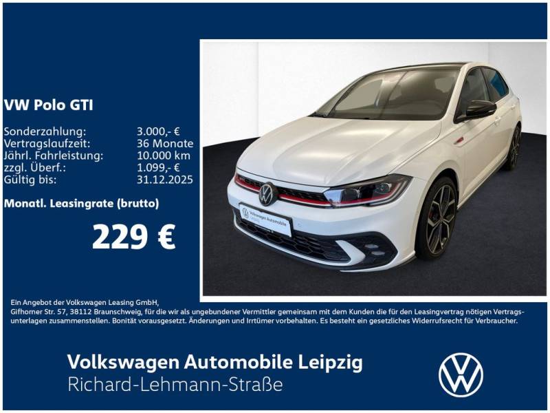 Volkswagen Polo GTI 2.0 l TSI 152 kW DSG*KESSY*NAVI*RFK