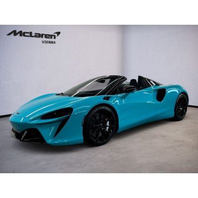McLaren Artura Spider / MSO Cyan / BandW / Sports Exhaust