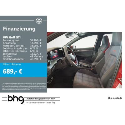 Volkswagen Golf GTI 2,0l TSI OPF  7- Gang-Doppelkupplungsge