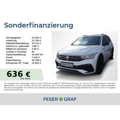Volkswagen Tiguan Allspace 2.0 TDI 4M R-Line Black DSG AHK