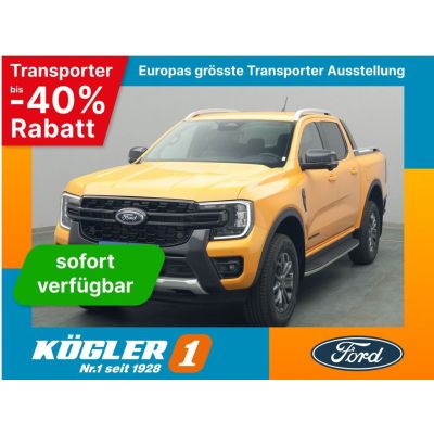 Ford Ranger DoKa Wildtrak 205PS Aut./e-Rollo -22%*