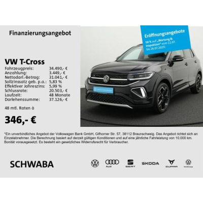 Volkswagen T-Cross R-Line 1.5 l TSI DSG *MATRIX*AHK*ACC*NAV