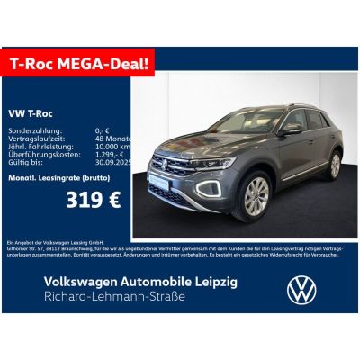 Volkswagen T-Roc Style 1.5 l TSI 110 kW DSG*AHK*NAVI