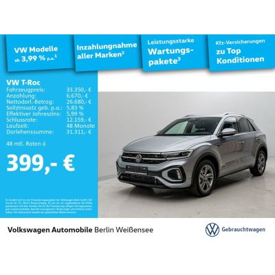 Volkswagen T-Roc R-Line*1.5 l TSI 110 kW*DSG*LED*19ZOLL*
