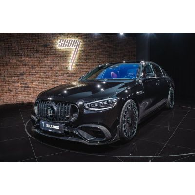 Mercedes-Benz S63E BRABUS + Ceramic Brakes + Bur 4D+Carbon Int