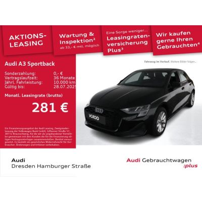 Audi A3 Sportback 30 TFSI Navi