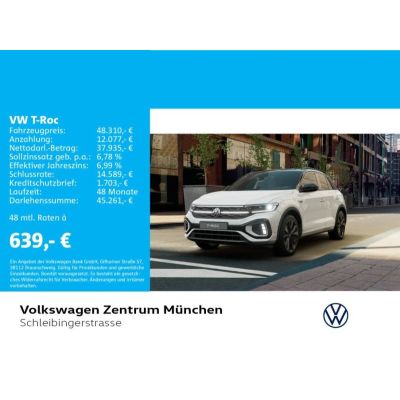 Volkswagen T-Roc R-Line 1.5 TSI KeyLess-AHK-Navi-MatrixLED