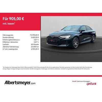 Audi RS3 Limousine+RS-AGA+MATRIX+ACC+SONOS+SCHALE