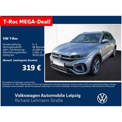 Volkswagen T-Roc R-Line 1.5 l TSI 110 kW DSG*NAVI*RFK*WR