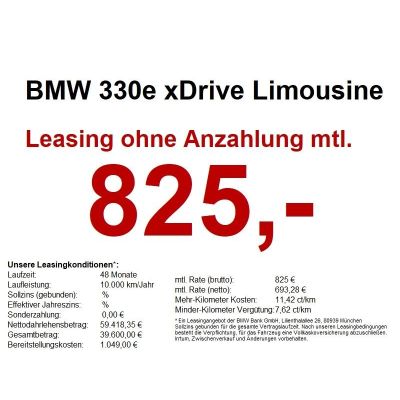 BMW 330e xDrive Limousine M Sportpaket