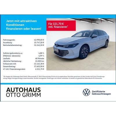Volkswagen Passat Variant 2.0 TDI Business DSG Kamera