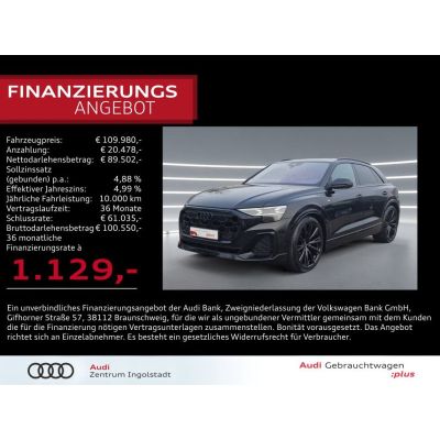 Audi Q8 50 TDI qu 2x S line HD-MATRIX STHZG PANO BandO