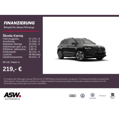 Skoda Karoq Sportline 2,0TDI 150PS DSG ACC PDC SHZ AHK