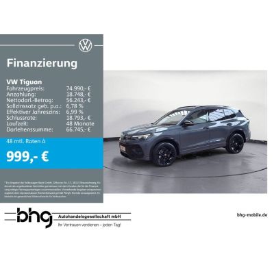 Volkswagen Tiguan R-Line 2,0 l TSI OPF 4MOTION  7-Gang-Dopp