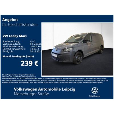 Volkswagen Caddy Cargo Maxi 1.5 l TSI 85 kW AHK*GJ*KLIMA