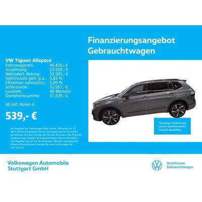 Volkswagen Tiguan Allspace R-Line 2.0 TSI DSG 7-Sitze Navi
