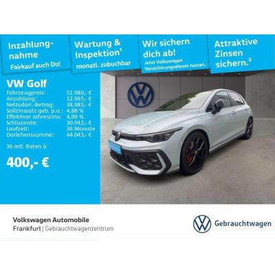 Volkswagen Golf VIII 2.0 TSI DSG GTI Navi IQ.Light DAB+ Fro