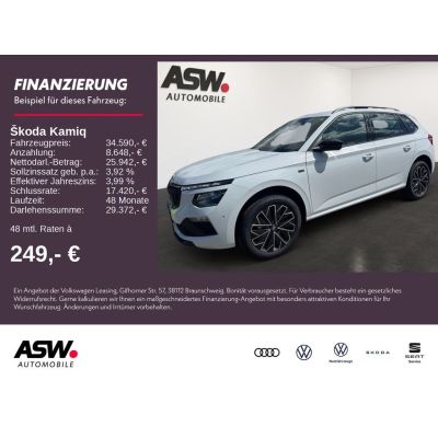 Skoda Kamiq Tour 1,5 TSI 150PS DSG ACC Kamera SHZ AHK
