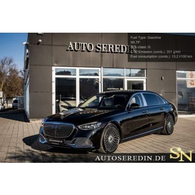 Mercedes-Benz S 680 Maybach BLACK / BEIGE+FULL+Leather Headlin