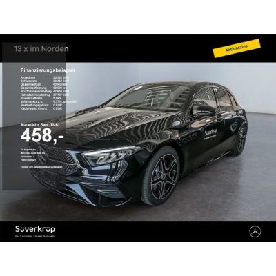 Mercedes-Benz A 250 4M AMG NIGHT SPUR PANO AHK DISTR KAMERA
