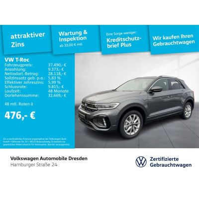 Volkswagen T-Roc R-Line 1.5 l TSI DSG Kamera/ AHK/ DCC/ NAV