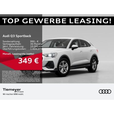 Audi Q3 Sportback 35 TFSI LM17 KAMERA NAVI