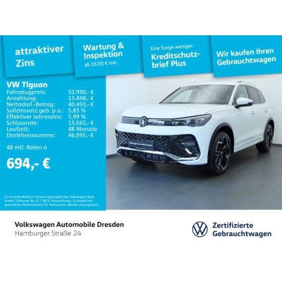 Volkswagen Tiguan R-Line 2,0 TDI 4MOTION DSG AHK NAV PANO