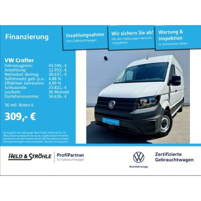 Volkswagen Crafter 35 Kasten MR HD 2.0 TDI R-KAM PDC KLIMA
