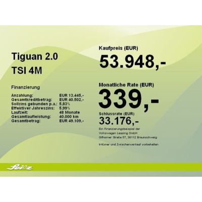 Volkswagen Tiguan 2.0 TSI 4M R-Line *AHK*PANO*MATRIX*