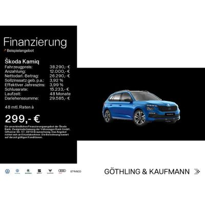 Skoda Kamiq Monte Carlo 1.5 TSI DSG -NAVI-PANO-18"LM-