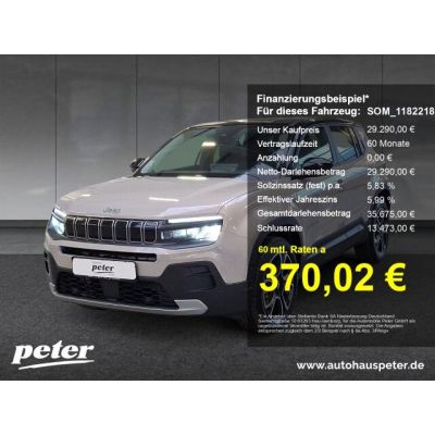 Jeep Avenger e-Hybrid MY24 Altitude 1.2l T3 48V