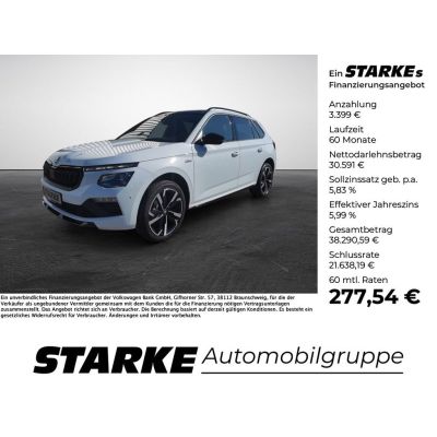 Skoda Kamiq 1.5 TSI DSG Monte Carlo  AHK Navi LED Kame